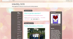 Desktop Screenshot of infertilitysos.blogspot.com