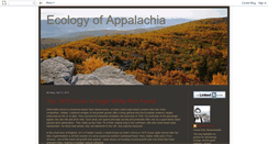 Desktop Screenshot of ecologyofappalachia.blogspot.com