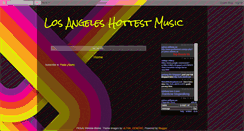 Desktop Screenshot of losangeleshottestmusic.blogspot.com