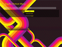 Tablet Screenshot of losangeleshottestmusic.blogspot.com