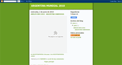 Desktop Screenshot of amigosweb2010.blogspot.com