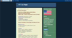 Desktop Screenshot of 411lasvegas.blogspot.com