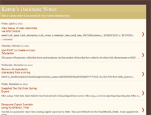 Tablet Screenshot of databasemom.blogspot.com