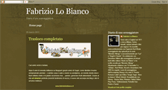 Desktop Screenshot of fabriziolobianco.blogspot.com