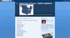 Desktop Screenshot of globaldayofprayerna.blogspot.com