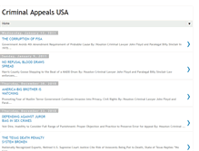 Tablet Screenshot of criminalappealsusa.blogspot.com