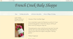 Desktop Screenshot of frenchcreekbakeshoppe.blogspot.com