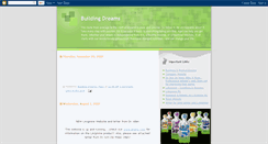 Desktop Screenshot of buildingdreams4u.blogspot.com
