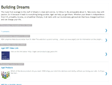 Tablet Screenshot of buildingdreams4u.blogspot.com