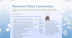 Desktop Screenshot of farmaciaharmonia.blogspot.com