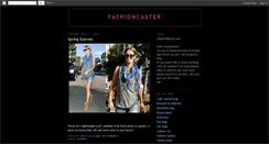 Desktop Screenshot of fashioncaster1.blogspot.com