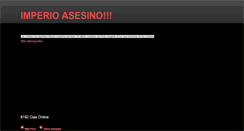 Desktop Screenshot of imperioasesino.blogspot.com