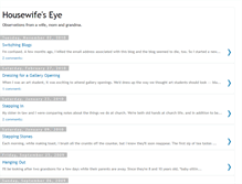 Tablet Screenshot of housewifeseye.blogspot.com