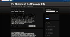Desktop Screenshot of gitameaning.blogspot.com