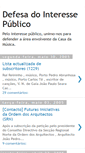 Mobile Screenshot of defesadopublico.blogspot.com