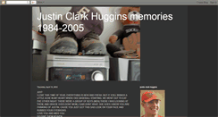 Desktop Screenshot of justinhuggins.blogspot.com