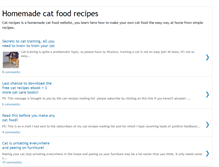 Tablet Screenshot of cat-recipes.blogspot.com
