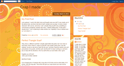 Desktop Screenshot of crapimade.blogspot.com