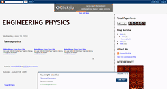 Desktop Screenshot of en2k6.blogspot.com