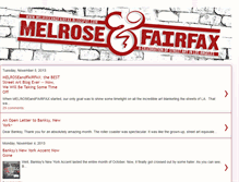 Tablet Screenshot of melroseandfairfax.blogspot.com