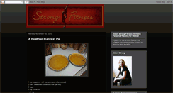 Desktop Screenshot of alisonstrongfitness.blogspot.com