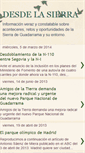 Mobile Screenshot of desdelasierradeguadarrama.blogspot.com