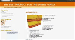 Desktop Screenshot of novaskin.blogspot.com