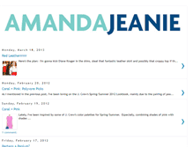 Tablet Screenshot of amandalinton.blogspot.com