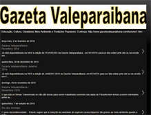 Tablet Screenshot of gazetavaleparaibana.blogspot.com