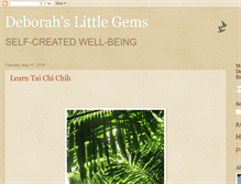 Tablet Screenshot of deborahslittlegems.blogspot.com