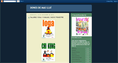 Desktop Screenshot of donesdemasllui.blogspot.com