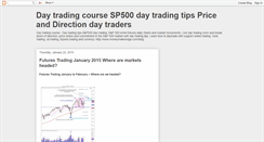 Desktop Screenshot of learndaytradingsp500.blogspot.com