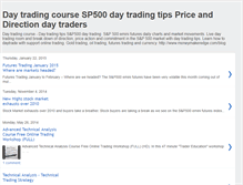 Tablet Screenshot of learndaytradingsp500.blogspot.com