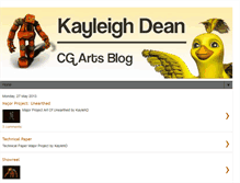 Tablet Screenshot of kay-dean.blogspot.com