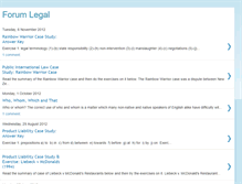 Tablet Screenshot of forum-legal.blogspot.com