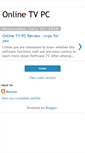 Mobile Screenshot of onlinetvpc1.blogspot.com