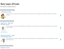 Tablet Screenshot of batepapoafinado.blogspot.com