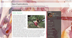 Desktop Screenshot of newexplorations.blogspot.com