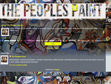 Tablet Screenshot of peoplespaint.blogspot.com