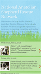 Mobile Screenshot of anatolianshepherdrescue.blogspot.com