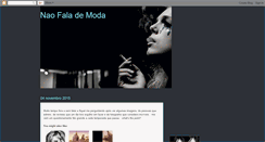 Desktop Screenshot of naofalademoda.blogspot.com