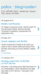 Mobile Screenshot of pofox.blogspot.com