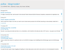 Tablet Screenshot of pofox.blogspot.com