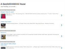 Tablet Screenshot of dazzleblinkblink.blogspot.com