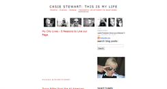 Desktop Screenshot of casiestewart.blogspot.com
