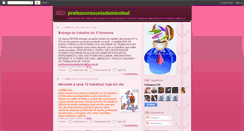 Desktop Screenshot of professorasoniadamicoleal.blogspot.com