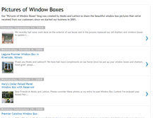 Tablet Screenshot of lovewindowboxes.blogspot.com