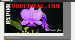 Desktop Screenshot of orquideas-ago.blogspot.com