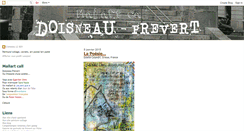 Desktop Screenshot of mailart-doisneau-prevert.blogspot.com