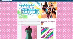 Desktop Screenshot of feistyrhythm.blogspot.com